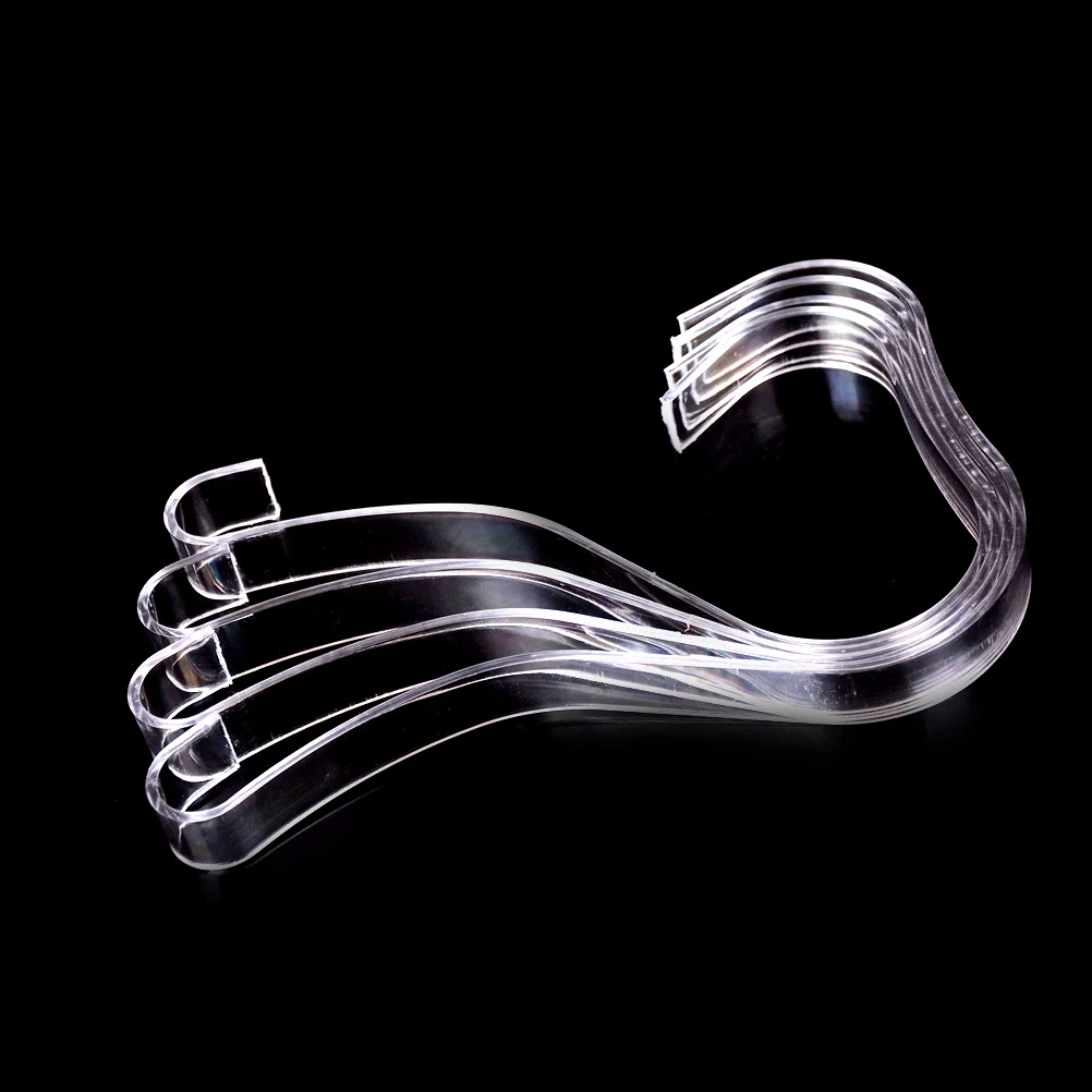 4 Stück Frauen klar Acryl Kunststoff Sandale Dame Schuhe Display Stand Einsätze Halter