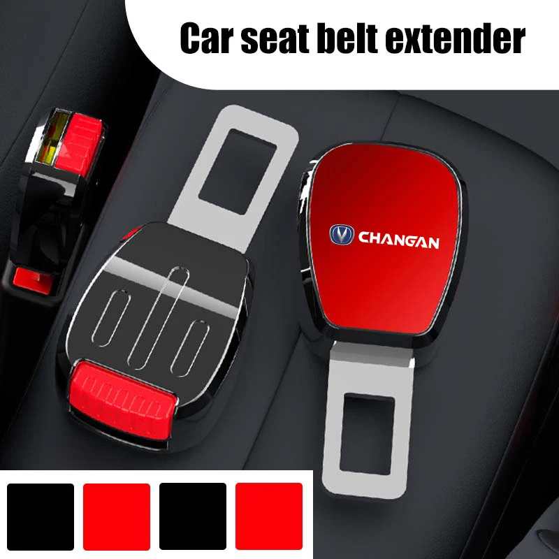

For Changan Car Emblem Seat Belt Clip Adjustable Extension Plug Karvaan Raeton PLUS Eado CS35 CS15 CS95 Alsvin
