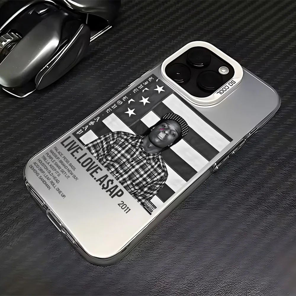 Hot Rapper A-ASAP Rocky Phone Case For IPhone 17 16e 16 15 14 13 12 11 Mini Pro Max X XR 8 7 Air Plus Anti Fall Matte Back Cover