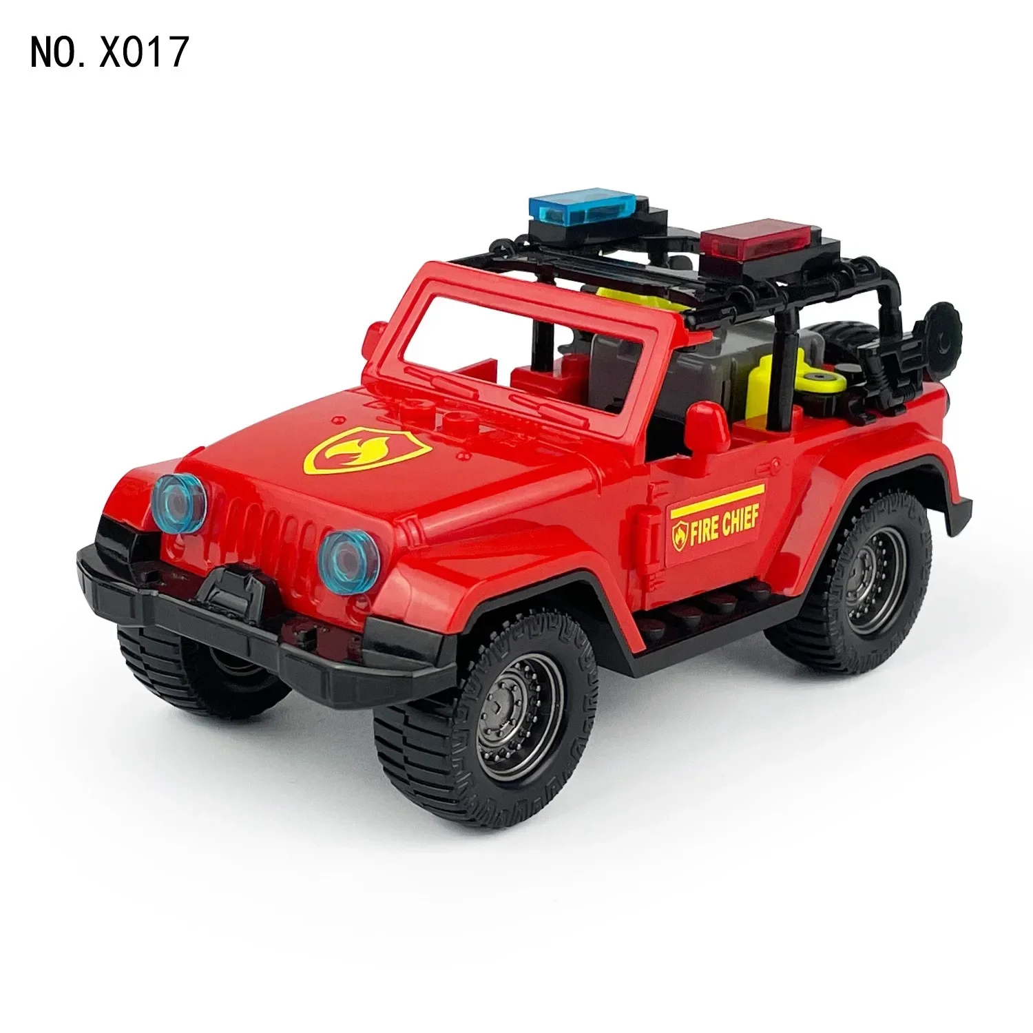 SUV militare Jeep Car Building Blocks 1Pcs New City Truck Off-road Car MOC Classic Model Brick kid per Puzzle giocattolo tecnico regalo