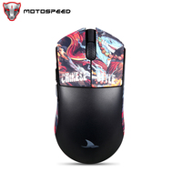 Motospeed Darmoshark M3 Wireless Tri Mode Gaming Mouse PAW3395 26000DPI Optical Computer Office Mouse Macro Drive For PC Laptop