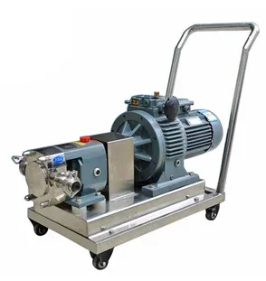 2024 Hot Sale factory price Manufacturer wholesale  high viscosity pump self priming sanitary rotary lobe pump