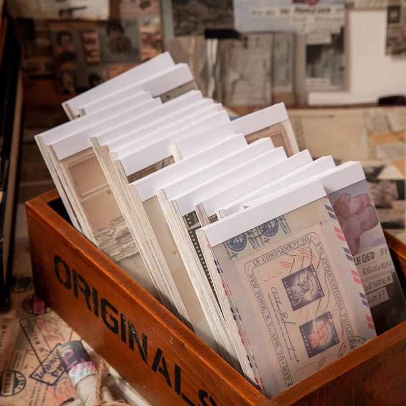 Páginas de libros antiguos Vintage de 50 piezas, Material de Collage de plantas, papel basura, diario, planificador, álbum de recortes, papel