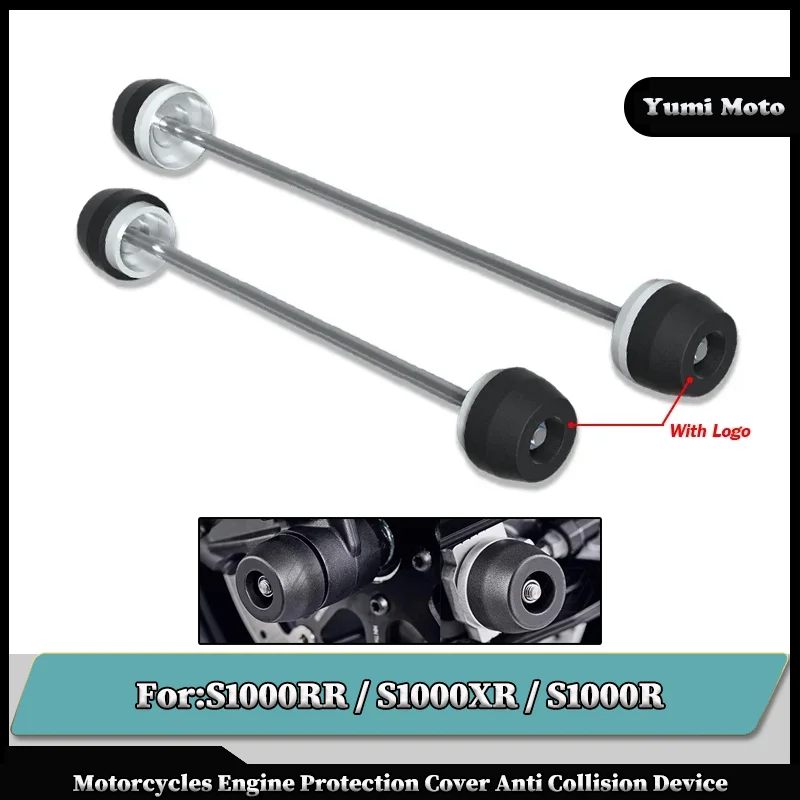 

Motorcycle Front Wheel Rear Wheel Crash Slider Pads Motorcycle Spindle Bobbins For BMW S1000RR / S1000XR / S1000R