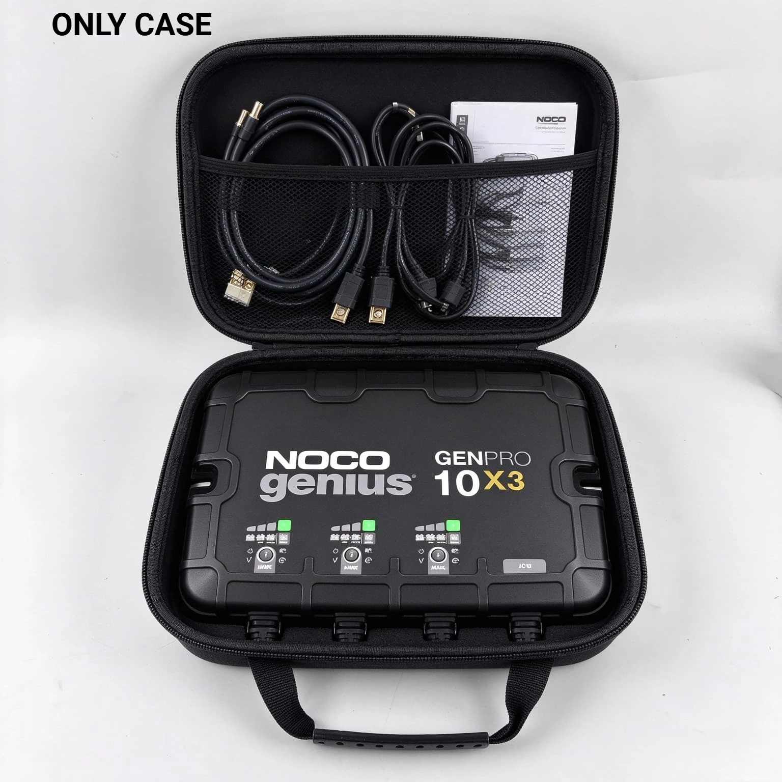 EVA Storage Case for NOCO GENPRO10X3 Battery Charger, Hard Protective Carrying Bag Portable Travel Storage Holder