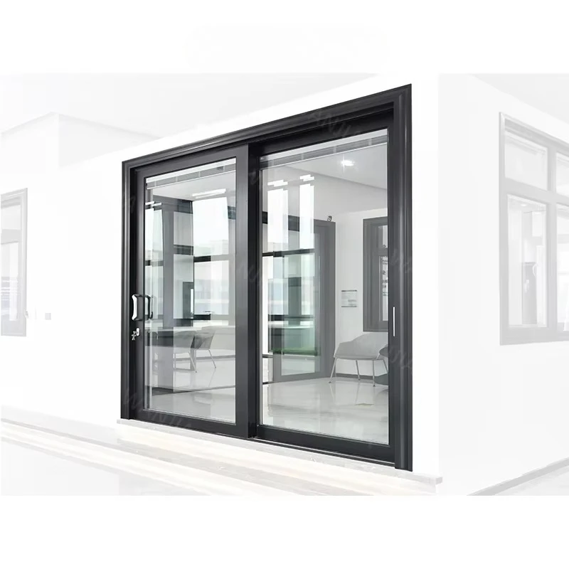 WANJIA High‑Performance Aluminium Lifting Sliding Patio Doors, Smart Glass Commercial Patio Entry Doors