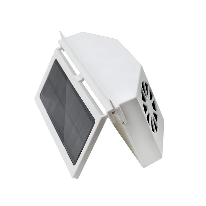 New Summer Solar Car Cooling Fan, Air Circulation & Ventilation Fan for Vehicle