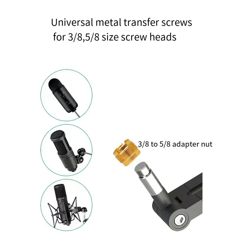 العالمي قابل للتعديل بوم الذراع تقف المعادن تعليق مقص حامل ميكروفون للألعاب استوديو راديو Media-A86G
