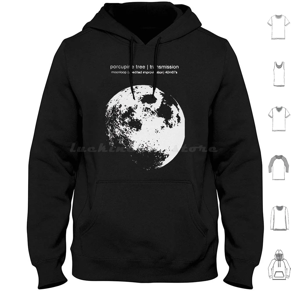Moonloop Porcupine Tree Hoodie Cotton Long Sleeve Porcupine Tree 80s Music Porcupine Tree Trippy Rbrow