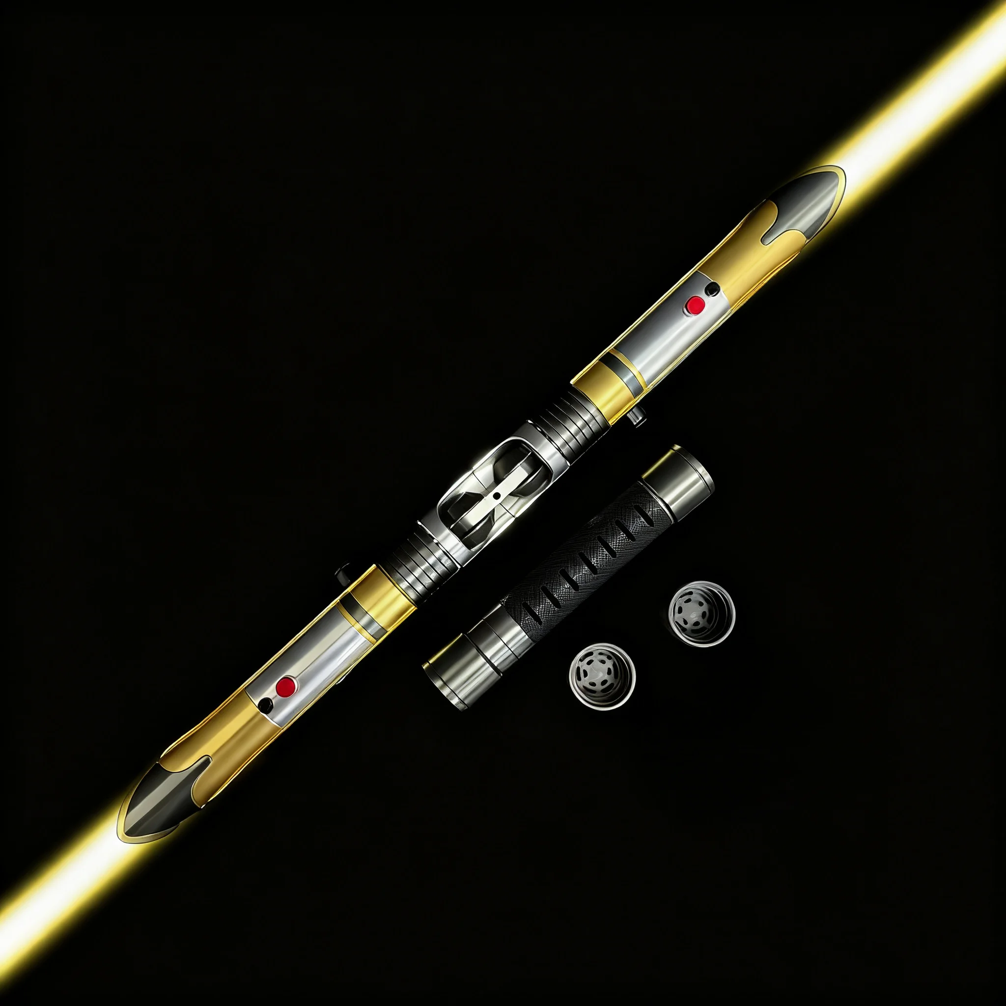 

Double-headed lightsaber Temple Guard Proffie2.2 Heavy Dueling Cosplay Neopixel Sabers Toys