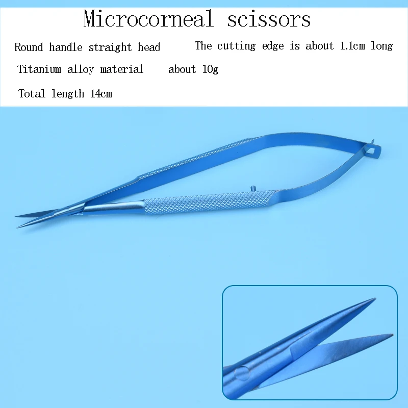 Medical surgical microinstruments Ophthalmic corneal scissors disassemble line cut the eye corner double eyelid beauty tool