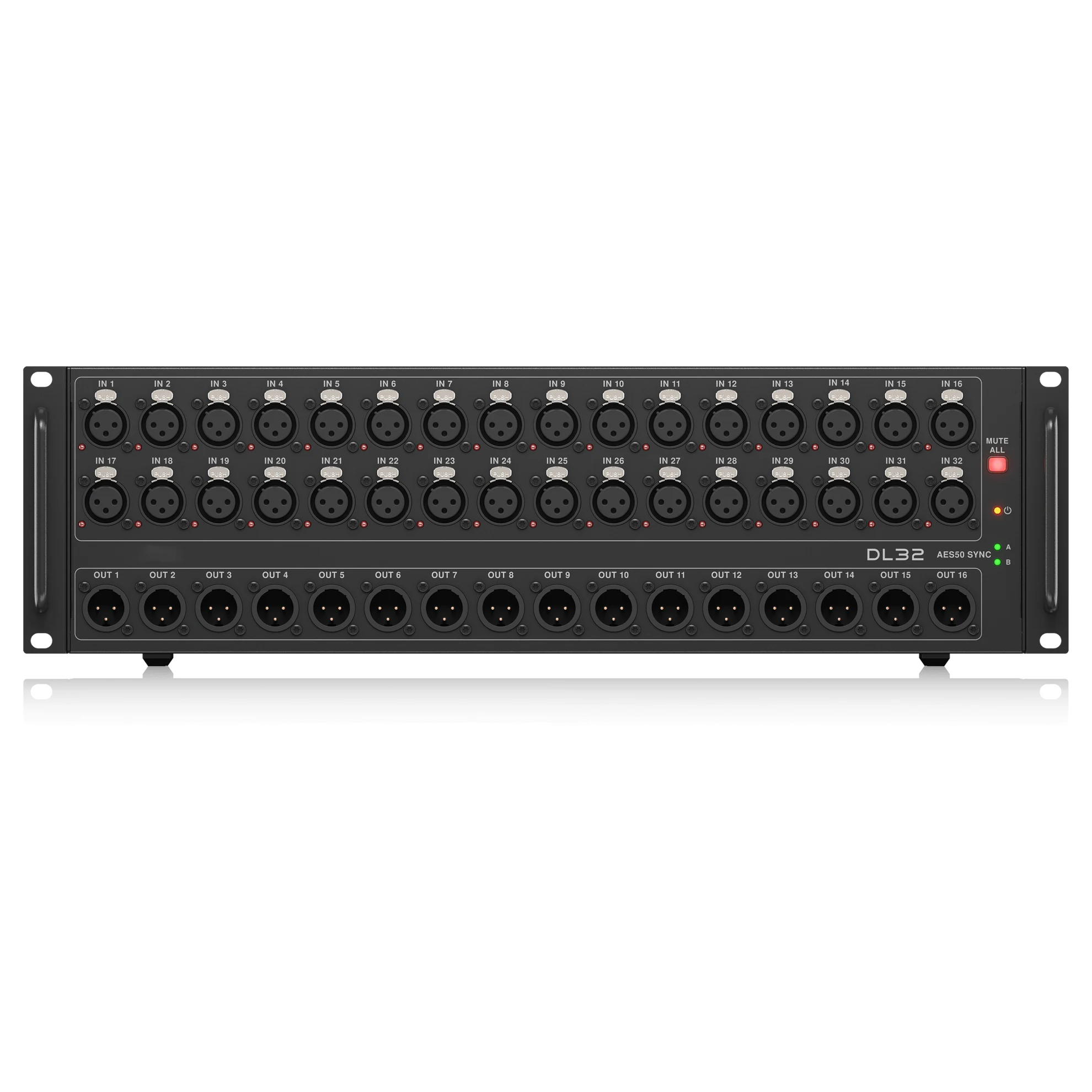 DL32 Series 32-Channel Digital DJ Audio Mixer for Studio and PA Systems Stage Performance Equipment