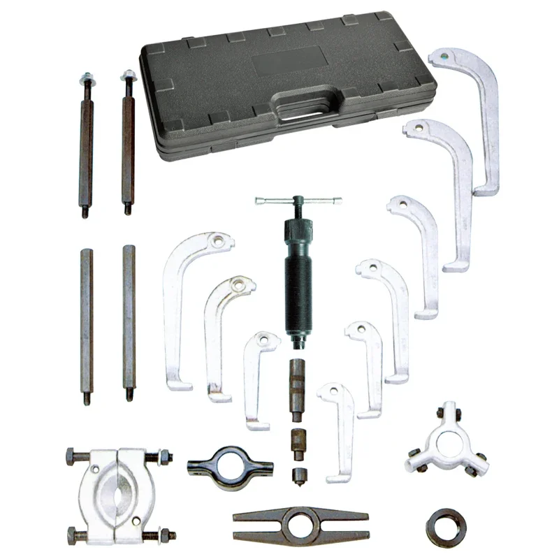 New 23-piece Set Of Hydraulic Puller Separator Combination CRV Butterfly Puller Chuck Hydraulic Puller Removal Tool