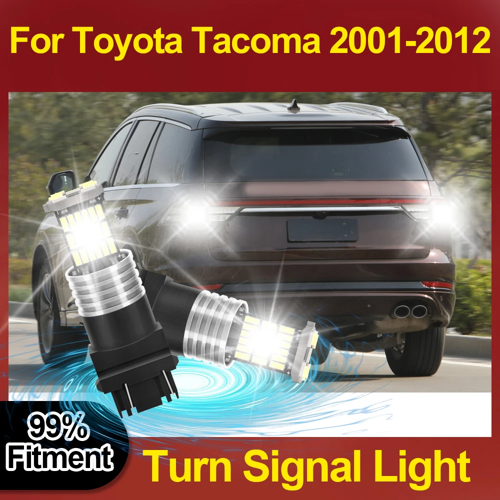 

3157 P27/7W T25 Auto Lamp 3400LM Super Bright Turn Signal Light 12V For Toyota Tacoma 2001 2002 2003 2004 2005 2006 2007-2012