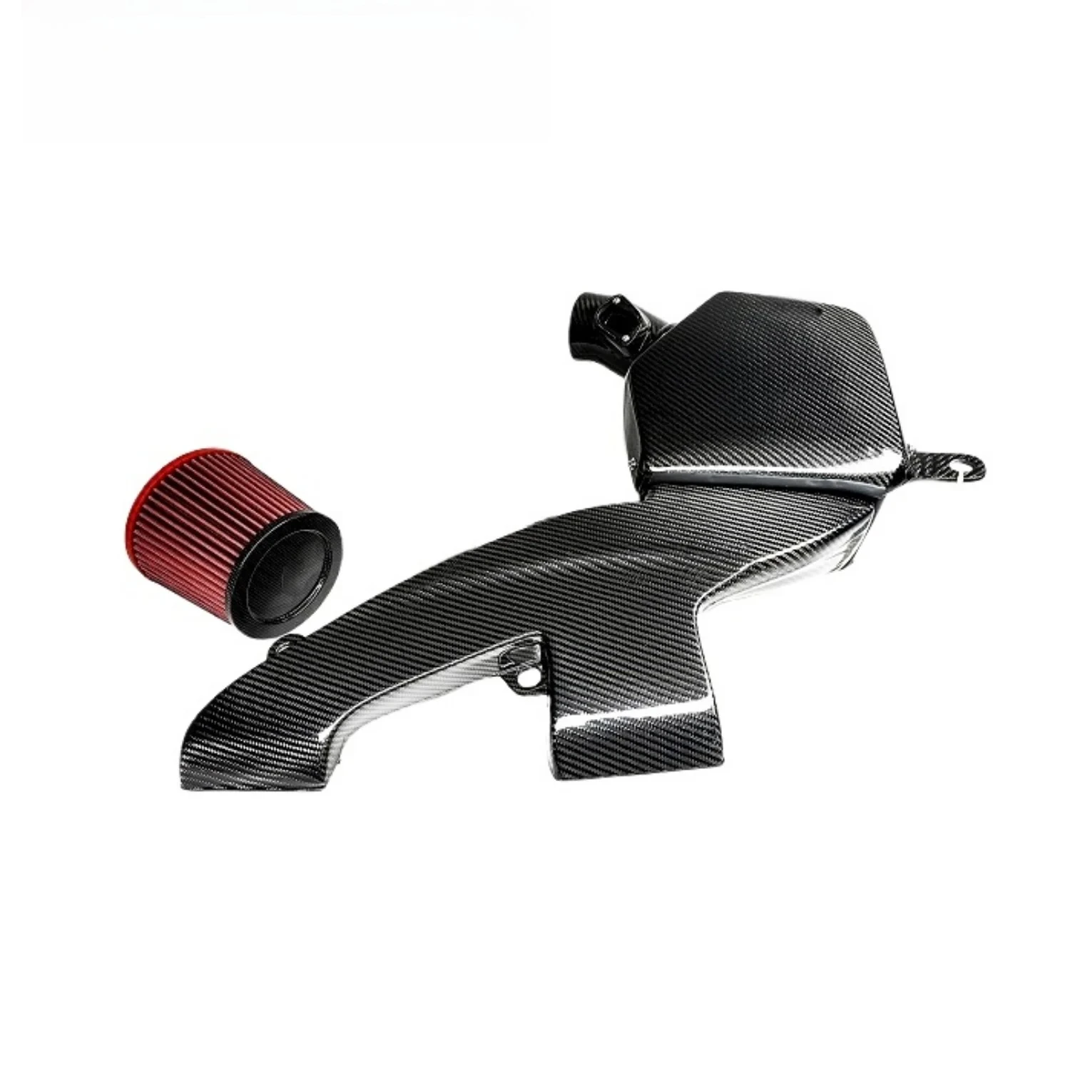 16- the Smoothest High Quality Real Dry Carbon Fiber Intake Pipe for BMW X1 1.5T 2.0T GTR Engine Intake air System