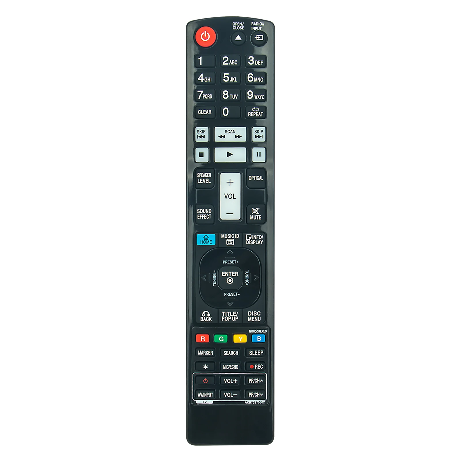 Новый AKB73275502 замененный ИК-пульт дистанционного управления для LG-приемника HT462DZ HT762PZ BH9431PW AKB72976001 HLX55W HX995TZW BH9230BW BH9230BW Новый AKB73275502 замененный ИК-пульт дистанционного управления для LG-приемника HT462DZ HT762PZ BH9431PW AKB72976001 HLX55W HX995TZW BH9230BW BH9230BW