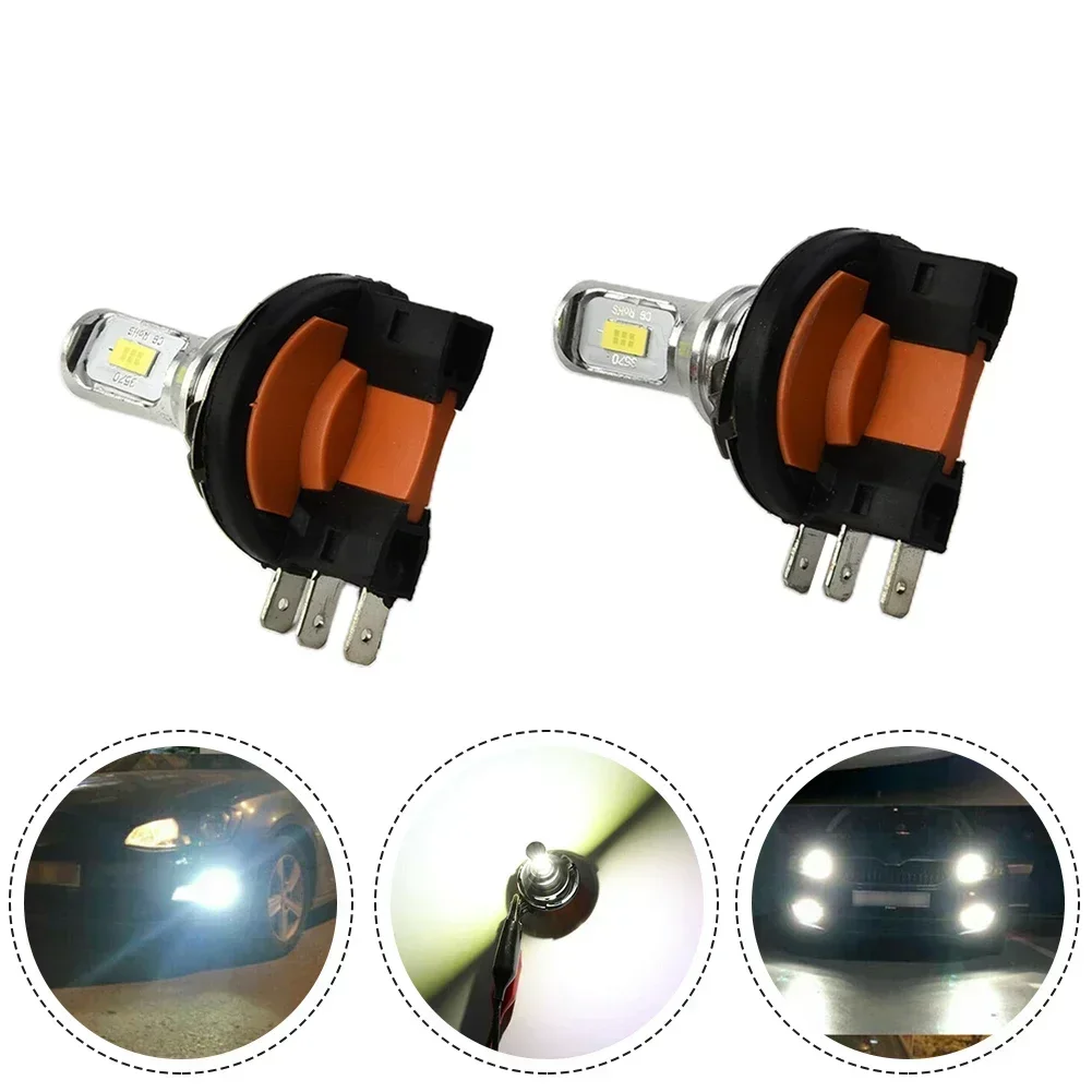 Car lights Car Lights Efficient and Durable 2pcs 160W H15 LED Bulb for BMW & For Mercedes DRL High Performance Longevity