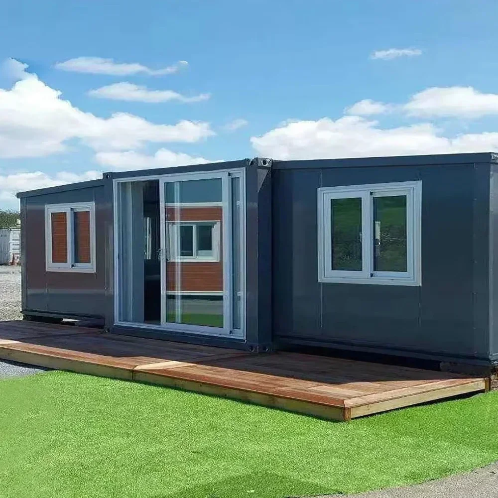 2024 Wholesale 40ft container homes Mobile Foldable Luxury Living Expandable 20ft Tiny House with 3 Bedrooms Prefabricated Kits