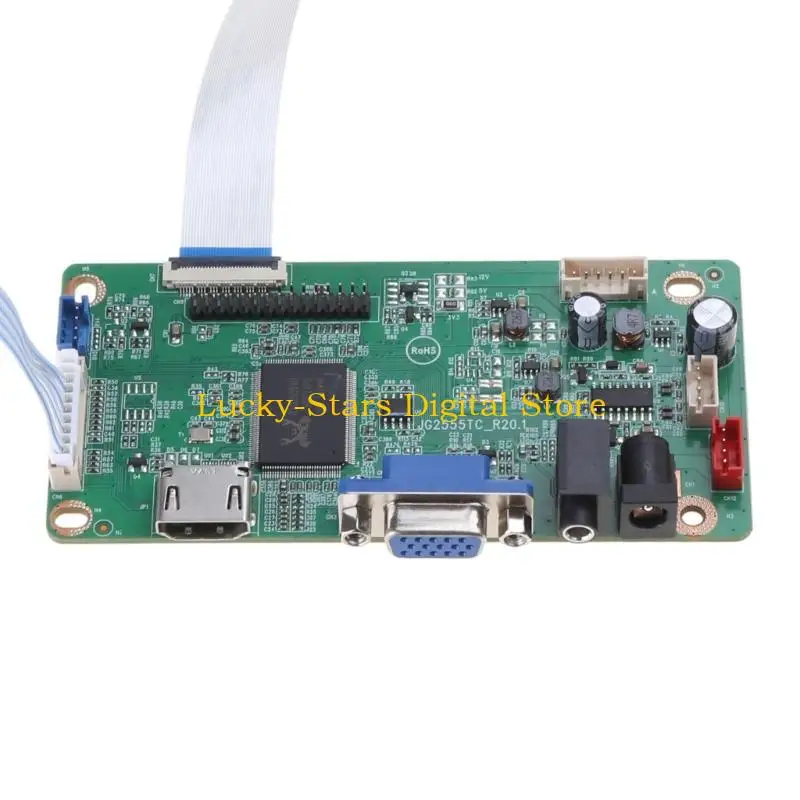 

T3EE VGA VIDEO Lcd Controller Board for 11.6" 13.3" 14" 15.6" 17.3" N116HSE LTN133HL01 B156HTN03.0 1920x1080