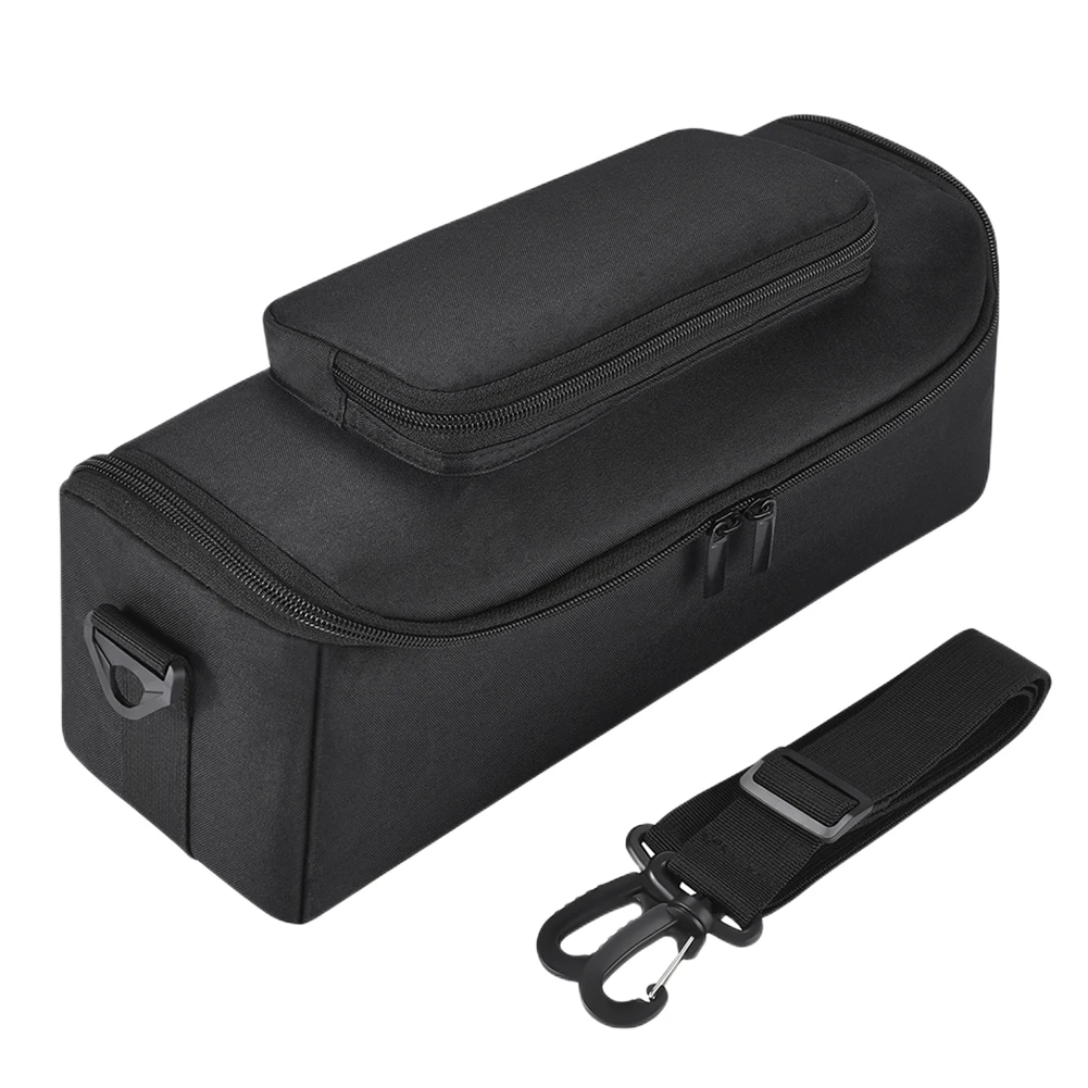 Portable Carrying Storage Bags Scratch-resistant Travel Carrying Storage Bags Double Zipper with Sholder Strap for Sony SRS-XB43