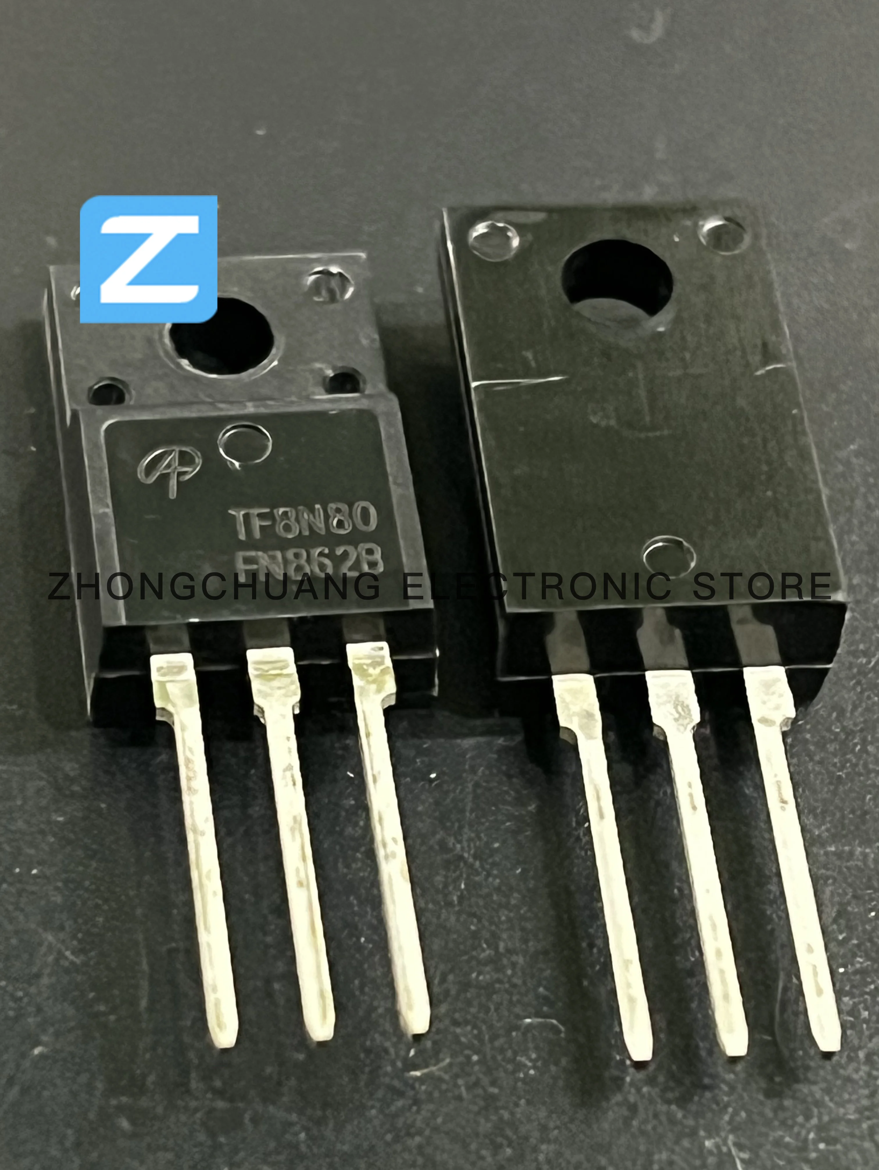 1-10PCS AOTF8N80 TF8N80 TO-220F 800V 7.4A N-Channel MOSFET new original