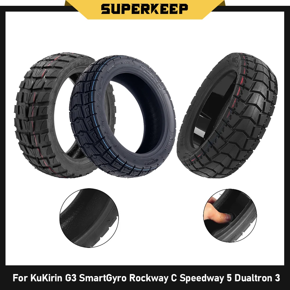 

Vacuum Tire 10x2.75-6.5 for SmartGyro for Rockway C for Speedway 5 for Dualtron 3 for KuKirin G3 Scooter Tubeless Replace Parts
