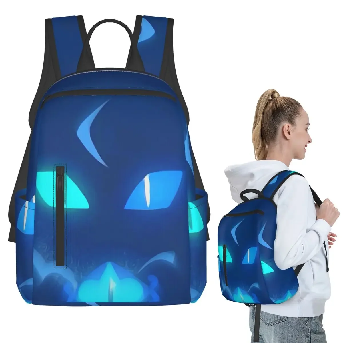 Shadow Milk Cookie Run Kingdom Cute Cartoon Anime Backpack Student BookBag Children School Bag Laptop Shoulder Bags Men Women