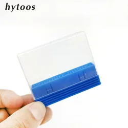 HYTOOS 6 Hole Plastic Nail Drill Bits Holder 3/32