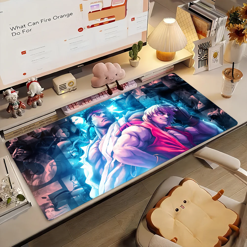 Game S-Street Fighter Mouse Pad Computer Laptop Rubber Non-slip Mouse Mat Mousepad Gamers Decoracion Desk Mat view 2
