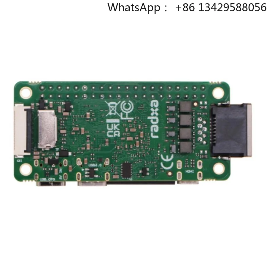 Radxa ZERO 3E Superior Performance Energy Efficient SBC Rockchip RK3566 LPDDR4 Wired Connection Stable Quad-Core Arm Cortex-A55