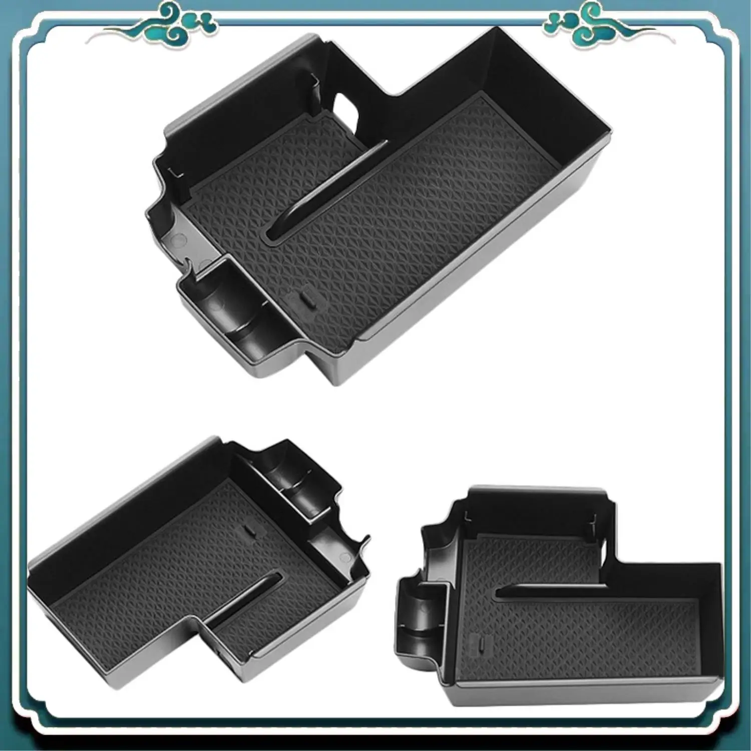 

ABTU-Car Central Armrest Box For BMW 5 Series G30 G31 2020 2021 Center Console Organizer Stowing Tidying