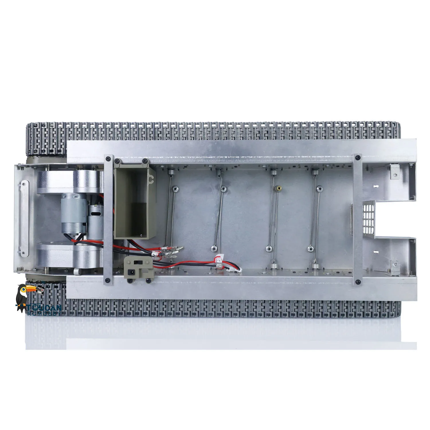 Metal Chassis Tracks Wheels for 1/16 Heng Long RC Battle Tanks IDF Merkava MK IV TH22665-SMT4