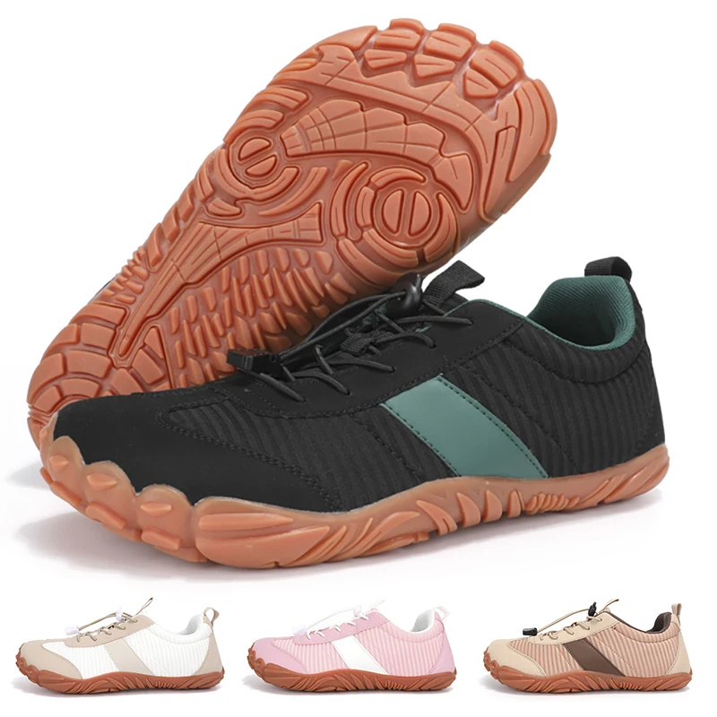 Womens Barefoot Shoes Mens Wide Toe Box Zero Drop Minimalist Sneakers | Laces Up, Lightweight, Breathable, Comfortable, Suitable