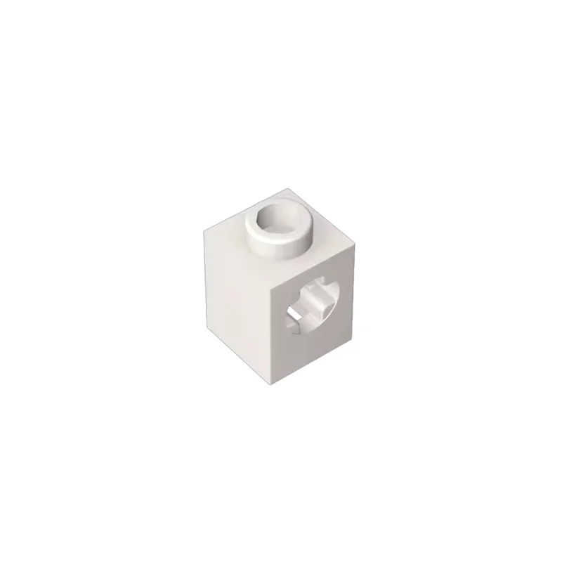 50 Stück 73230 1x1 mit Achsloch Baustein-Set Hochtechnologisches Partikel-Puzzle Lernspielzeug Kinder Geburtstagsgeschenke – Detail 1