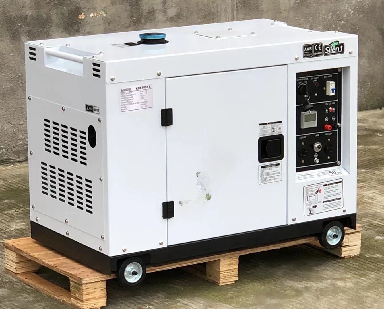 Home 10 KVA 15KVA 10KW Generator Diese l Engine Super Price from China Sient    for  Use