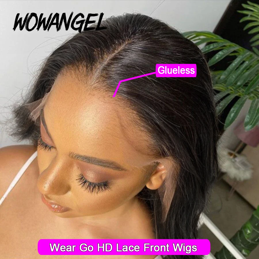 13x6/13x4 HD Lace Wigs Glueless Wig Human Hair Ready To Wear Human Hair Wigs Straight Wigs Melt Skins Malaysian Hair Weargo Wigs