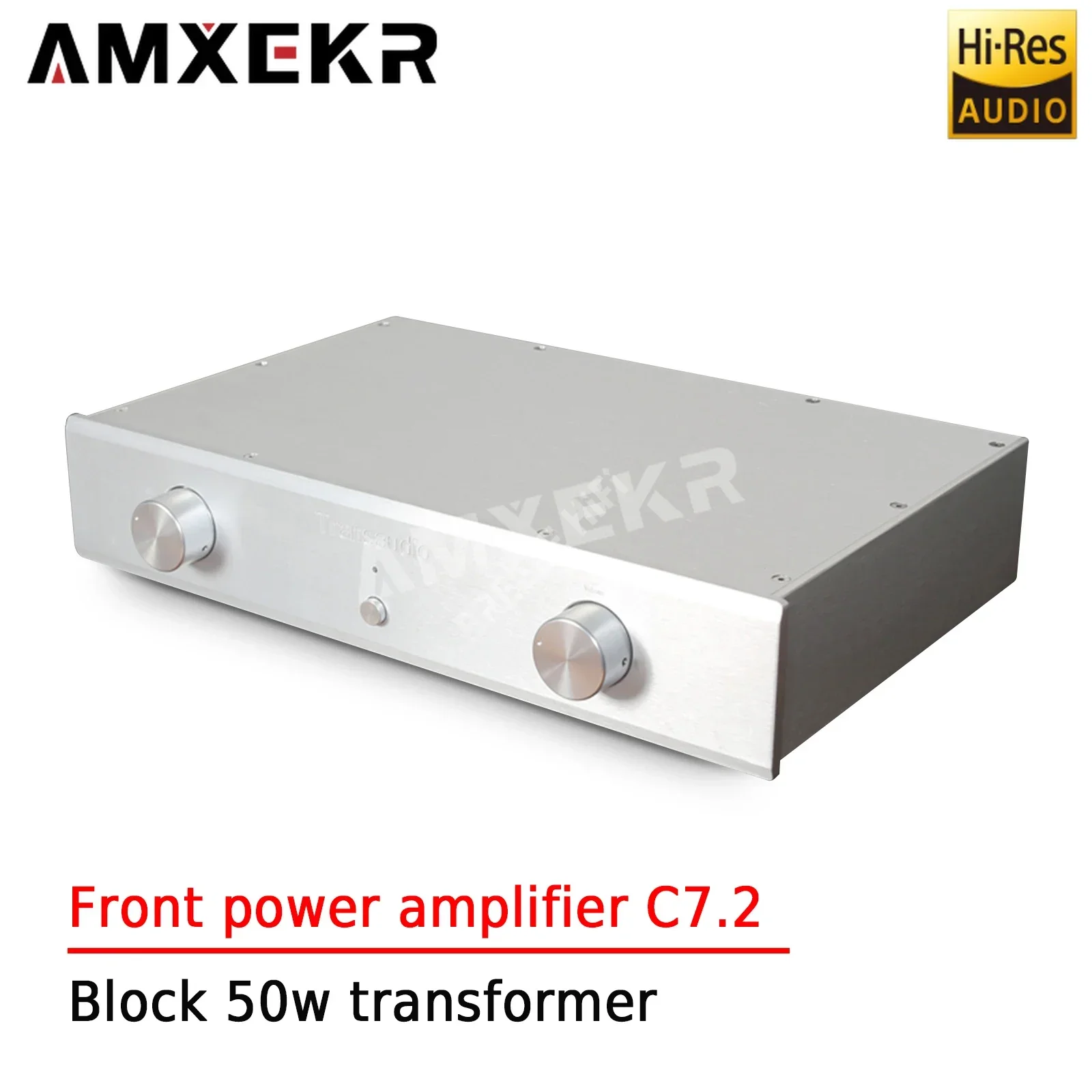 AMXEKR MASTER voorversterker C7.2 is handgelast met Duitse blok 50w transformator en Amerikaanse ALPHA-soldeerdraad