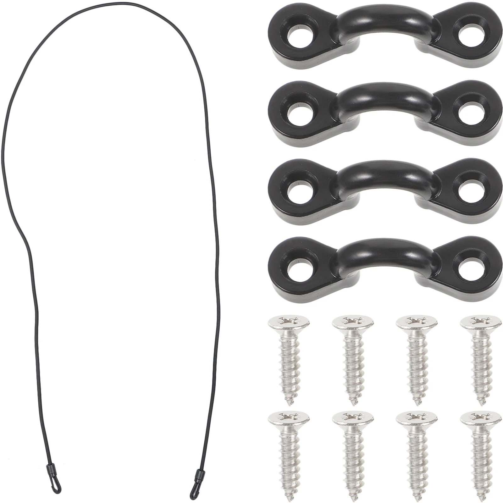 

Damping Kayaking Elastic Rope Set Accessories Plastic Bungee Boat Ropes for Docking