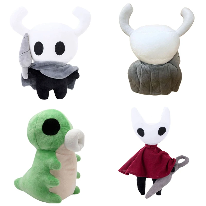 New Hot Hollow Knight Plush Toy Game Figure Doll Stuffed Soft Gift Toys for Children Kids Boys Christmas ﻿