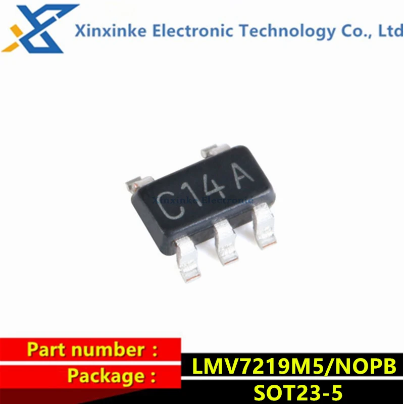 LMV7219M5/NOPB SOT23-5 2.7V-5V Voltage Comparator Chip SMD IC