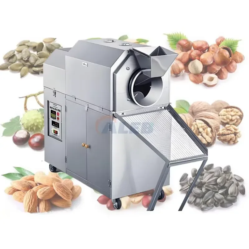 2026 Multifunctional Roasting Machine for Nuts Hazelnuts Peanuts Almonds Groundnut Walnuts Pumpkin Seed