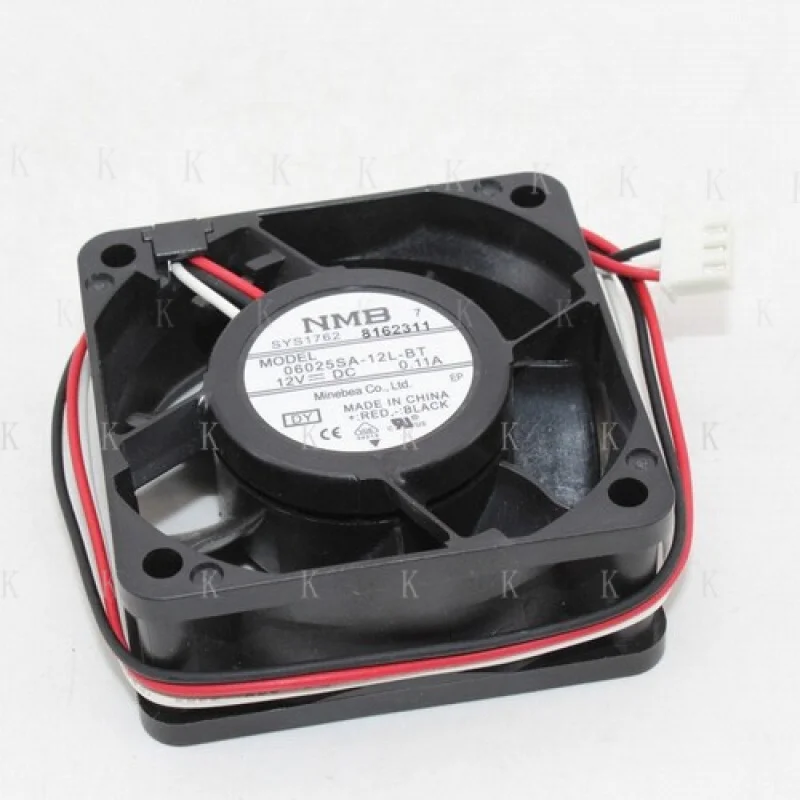 

C for NMB 06025SA-12L-BT 6025 12V 6cm mute cooling chassis fan