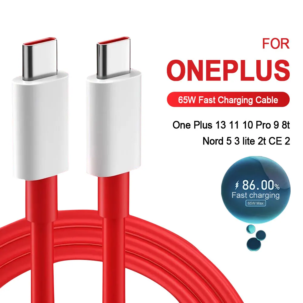 para-oneplus-cabo-de-carregamento-rapido-pd-65w-usb-tipo-c-para-um-cabo-de-dados-para-one-plus-13-13t-11r-nord-3-ce-2-12-12r-10-pro-carga-rapida