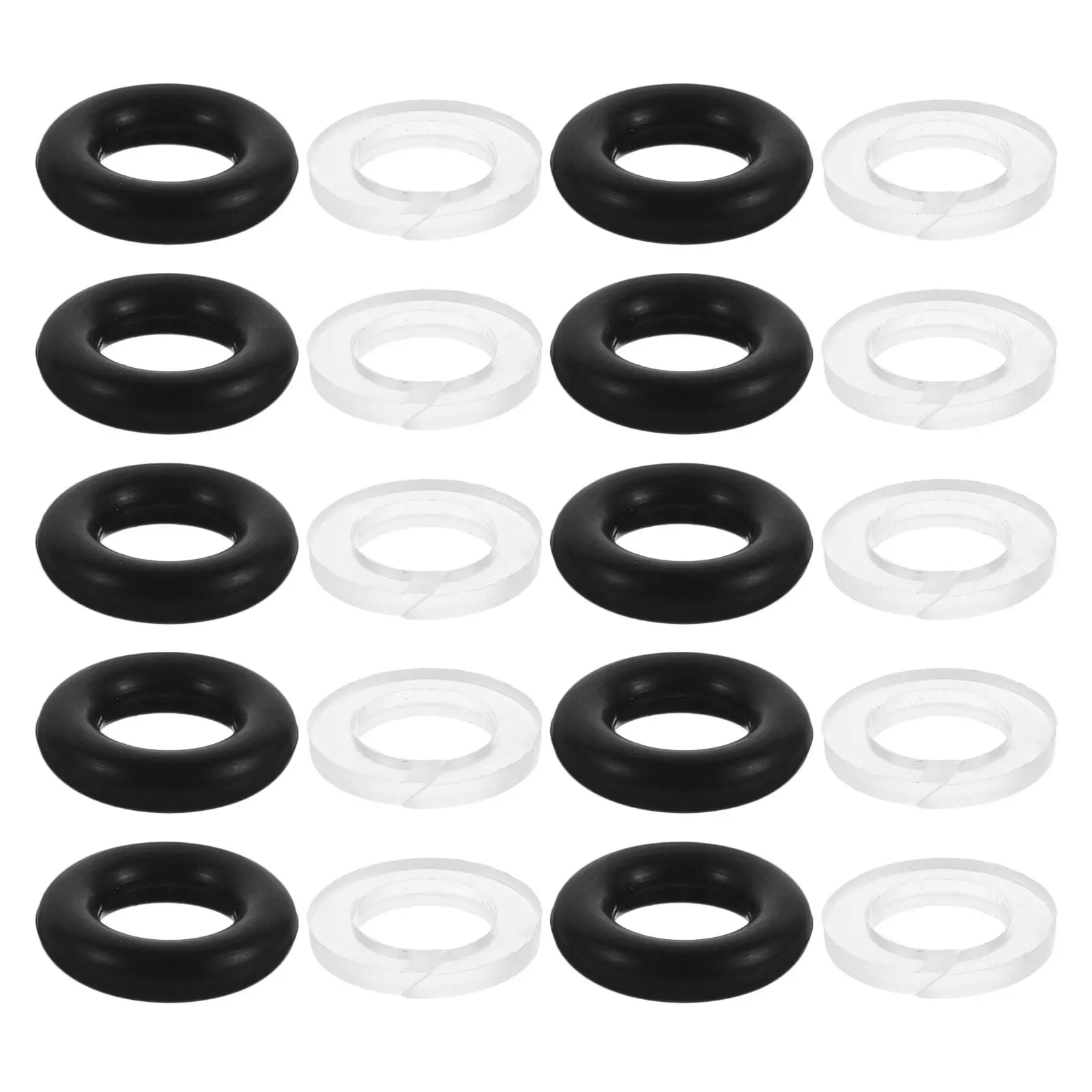 20Pcs Hydraulic Jack Oil Seal Open Gasket Floor Jack Repair Replacement Seals Accessories Repair Kit Lever Gasket Oil Seal