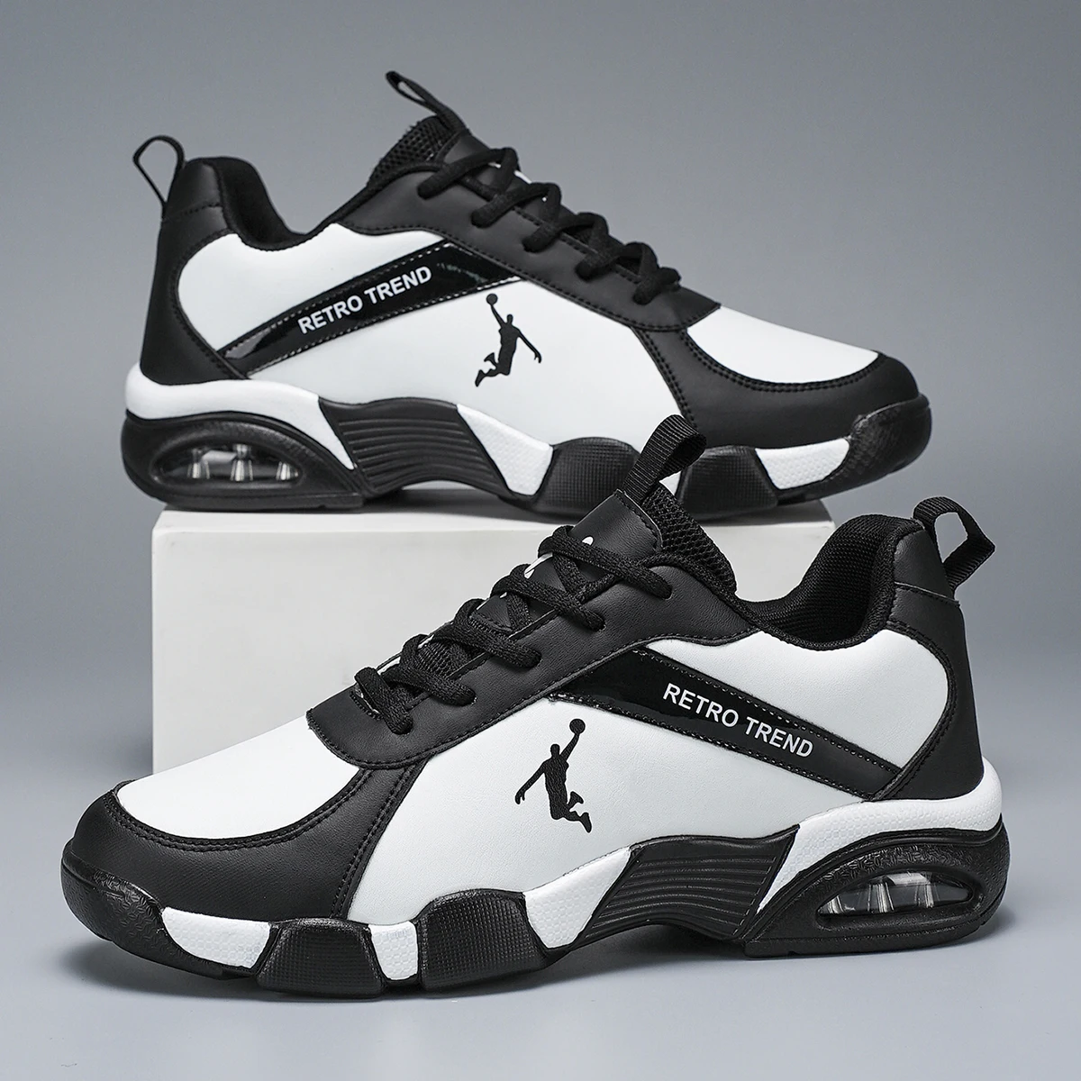 Men's Large Size Sports Shoes Outdoor Hiking Running Comfortable Casual Versatile Fashionable Training Shoes for Couples