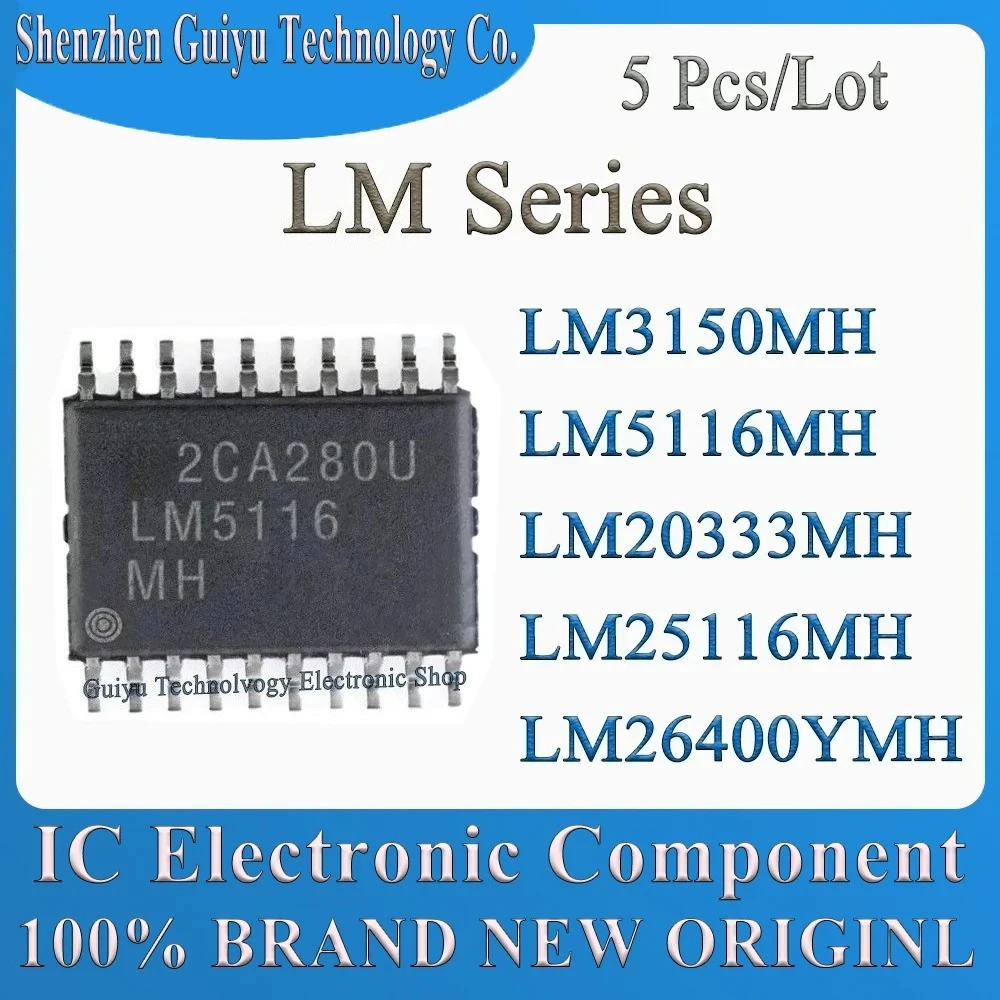 

5 шт./лот LM3150MH LM5116MH LM20333MH LM25116MH LM26400YMH LM3150 LM5116 LM20333 LM25116 LM26400 LM IC чип
