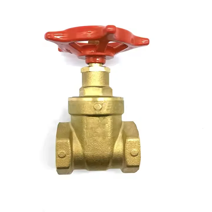 Made in China Water Control Brass Valve Brass Gate Valve Threaded Water Control Spiral Water Gate Brass Gate Valve