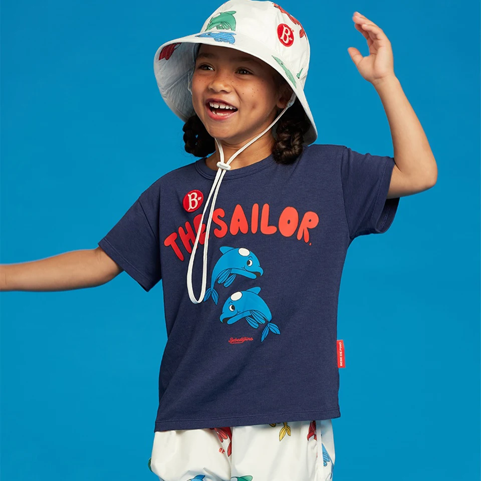 Summer Korean Children Clothes Set Bebe Girls Strawberry Print Vest Tee Boys Cartoon T-shirts Shorts Kid Sweatshirts Tee Pants