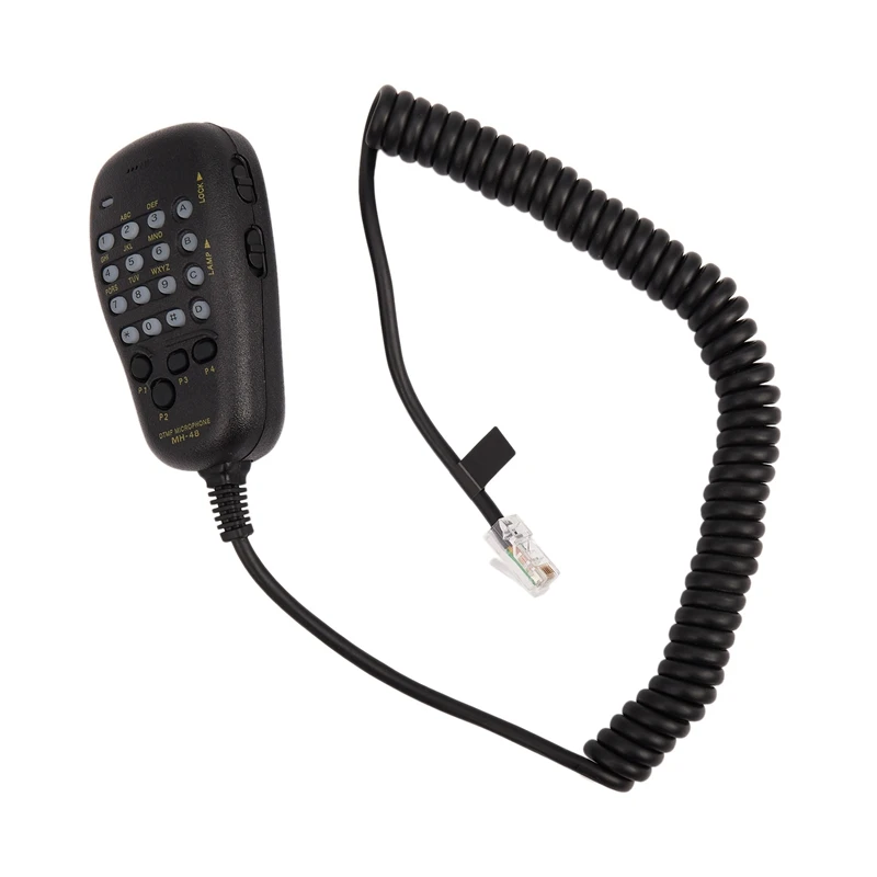 2X DTMF MH-48A6J Ручной микрофон Разъем RJ-45 для радио Yaesu FT-8900 FT-2800M OT8G