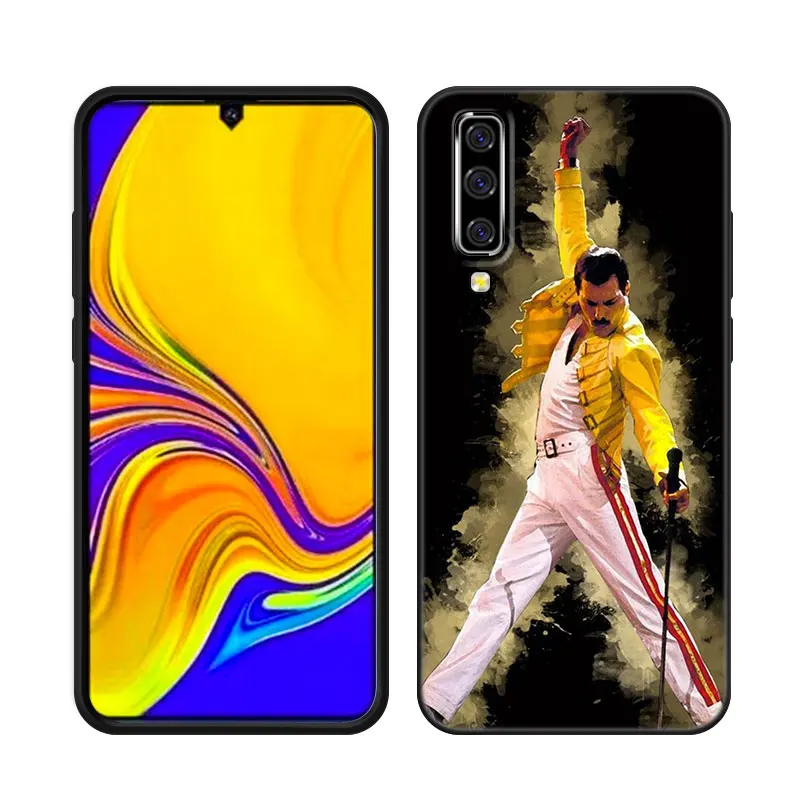 Queen Freddie Mercury Phone Case For Samsung A13 A22 A24 A32 4G A33 A34 A35 A52S A53 A54 A55 A73 5G A06 A12 A14 A15 A23 A51